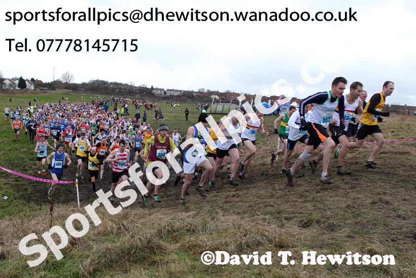 Senior mens start NEHL, Wrekenton. Photo: David T. Hewitson/Sports for All Pics